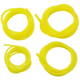 Pack of 4 PVC hose, petrol hose, fuel pipe, fuel hose, PVC diesel hose, for universal engine, brush cutter, lawn mower, brush cutter, scooter