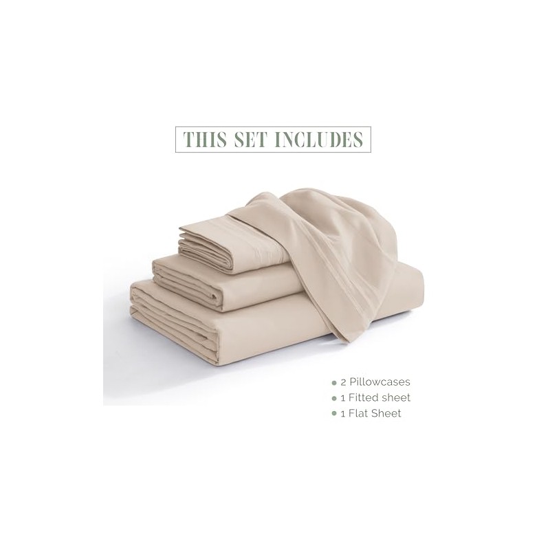 Elegant Comfort 1500 Thread Count Egyptian Quality 4-Piece Bed Sheet