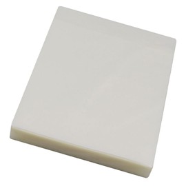 KICHOUSE 100sheets Photo Laminating Pouches Transparent Thermal Laminating Sheets for Documents Id Cards and Menus Film Mil