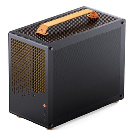 JONSBO/JONSPLUS Z20 White Micro-ATX Mini Tower Pc Case,with Detachable Carrying Handle, Mini Size, High-Performance Hardware Compatible, Support 240AIO, H160mm Cooler, White