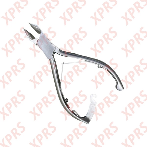 XPRS Set of 2 Nail Nipper with Lock, 4.5", Concave