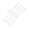 Perfk 4x Grille Spring Clips Bathroom Fan Parts RB110 Replacement