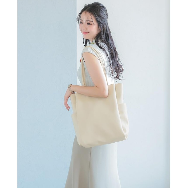 Berita JP 621-6961 Beautiful Storage Tote Bag, Multiple Storage, A4,