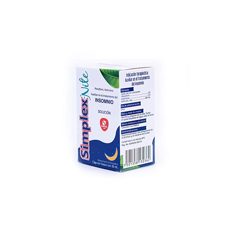 Simplex Nite Solución Natural contra el Insomnio Gotas 30 ml