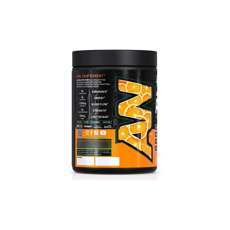 An Pre Entreno Abe Pump Stim Free 40 Servicios Tang