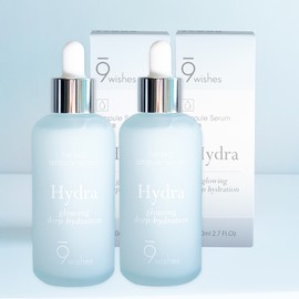 Nine Wishes Ampoule Hydra Moisture Serum Large Volume 1+1 / 나인위시스 앰플 하이드라 수분 세럼 대용량 1+1