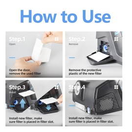 44PCS Premium Replacement Fil-ters for Airsense 10, AirSmart Supplies