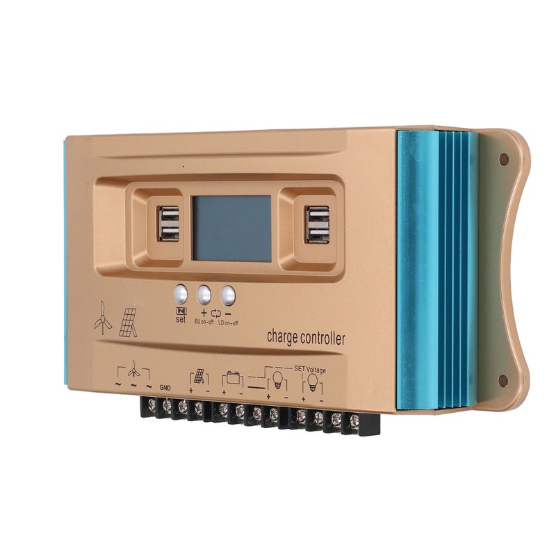 Solar Charge Controller MPPT Overcharge Protection Solar Charge Regulator for