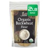 Jiva Organics Buckwheat Flour (Dark) 2 LB Bag - Vegan,