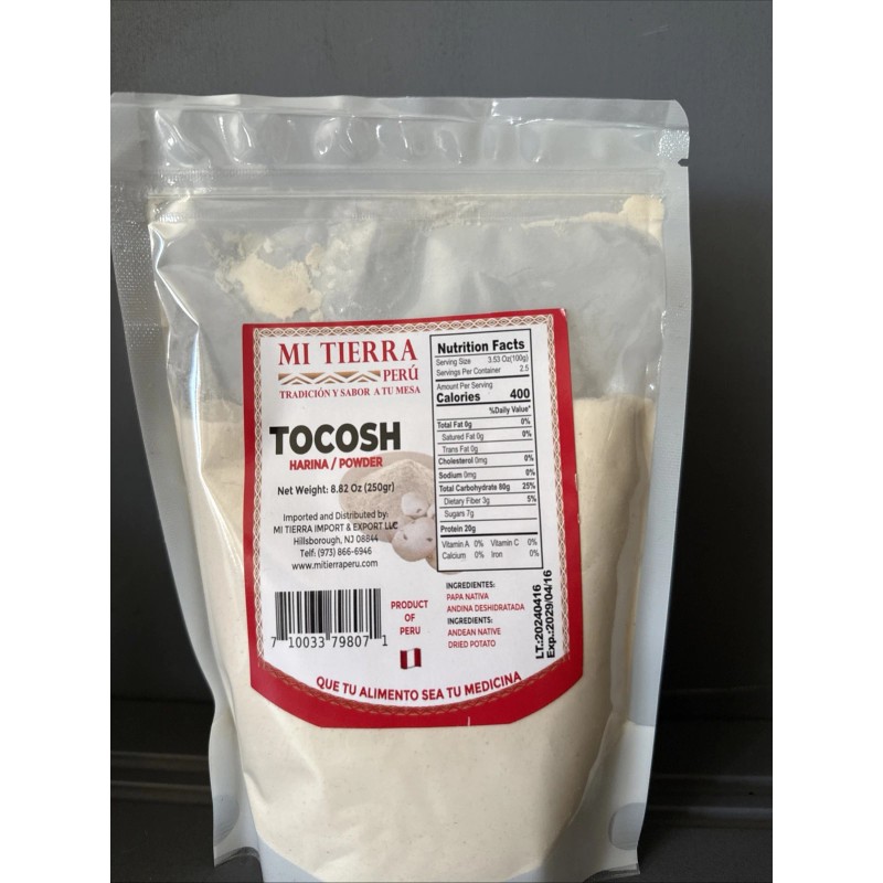 Mi Tierra Harina Tocosh 100% Natural Powder 8.82 Oz (250gr)