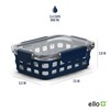 Ello Duraglass 3.4 Cup Meal Prep Sets 10Pc, 5 Pack