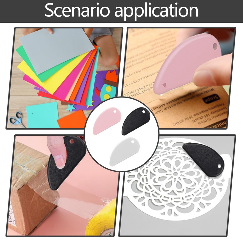 3Pcs Ceramic Safety Cutter, Box Opener Tool, Parcel Opener Cutter,