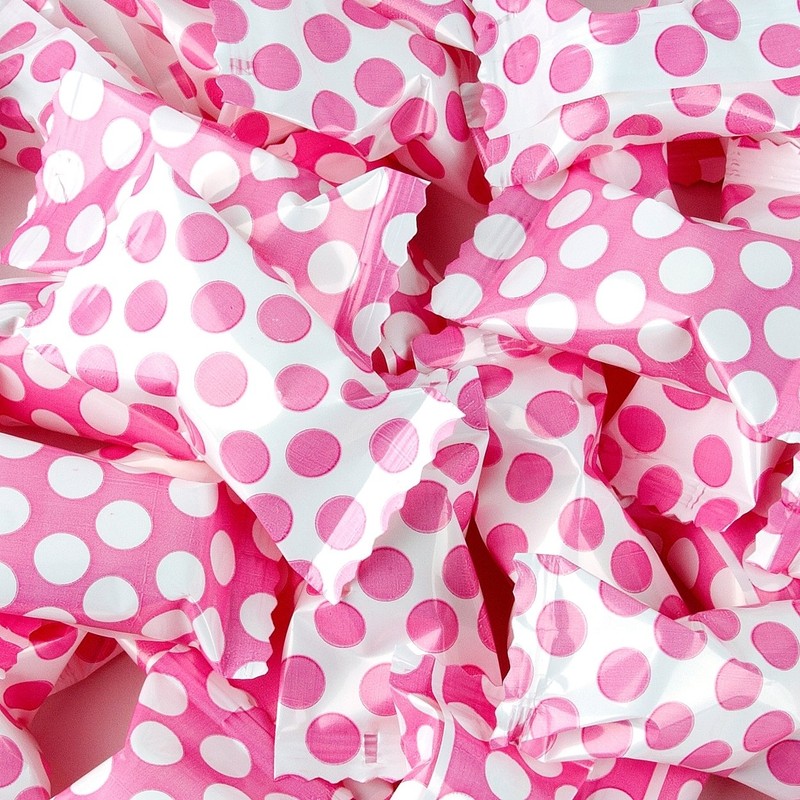 Polka Dot Peppermint Balls 100ct - After Dinner Mints Individually
