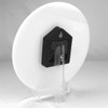 KiuLoam Winter Bird Round Wall Clock Silent Non Ticking Battery