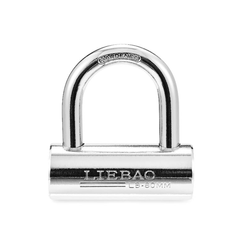 Cylindrical Heavy Duty Stainless Steel Padlock with Key,high Security Shipping
