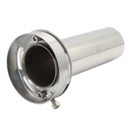 Funriche Inner Silencer, Car, Motorcycle, Muffler, Silencer, Stainless Steel, General Purpose, Noise Reducing, Volume Adjustable, Diameter 3.3 x 3.8 inches (85 cm), 3.8 inches (97 mm), 4.3 inches (110