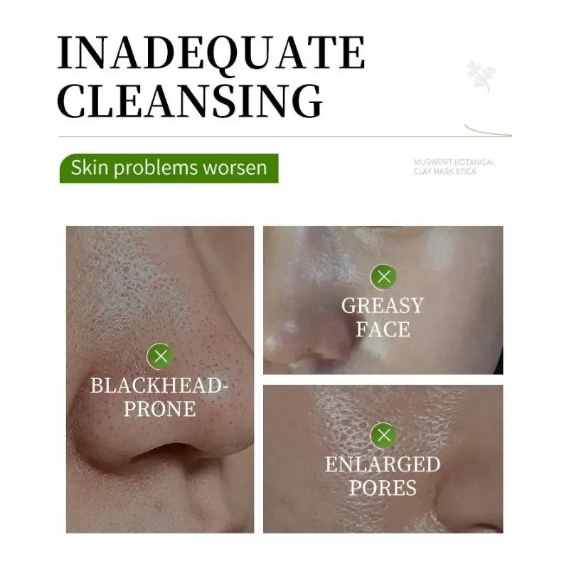 Barra De Mascarilla De Aplicación Suave De Limpieza Profunda