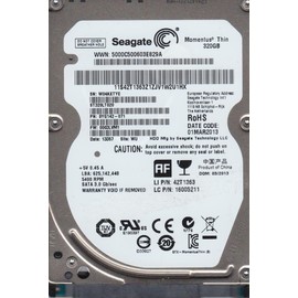 Seagate Momentus Thin ST320LT020 320 GB 2.5 Internal Hard Drive