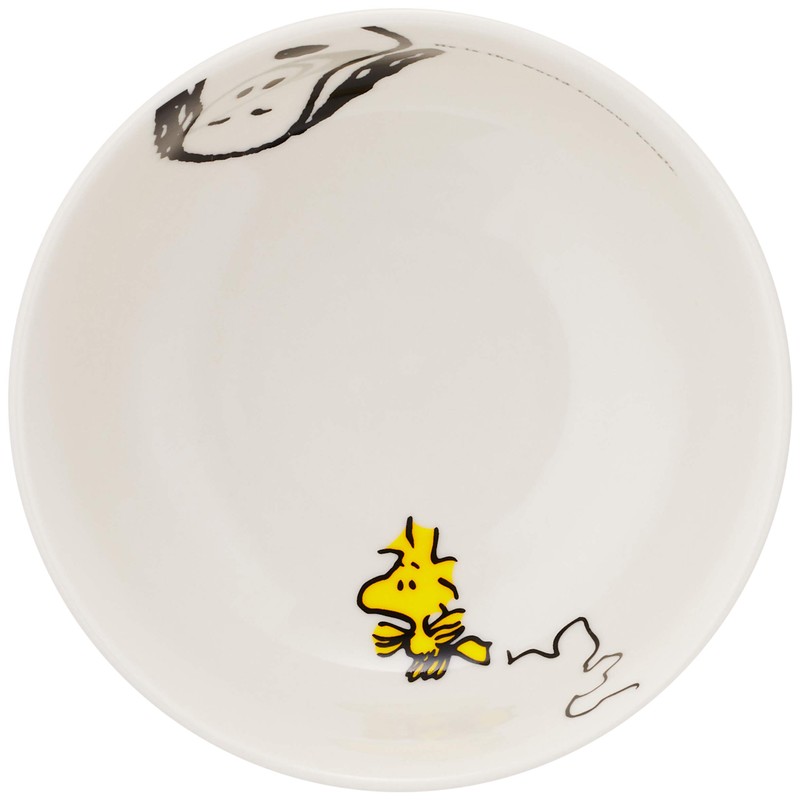 Peanuts 606134 Snoopy Joy Ramen Bowl with Diameter 5.7 inches