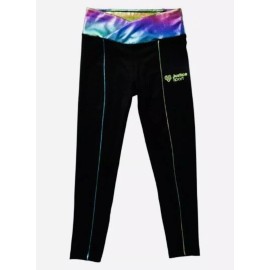 Justice Lot of 12 Girl's Justice J Sport Cross Black Active Leggings  Size L 12/14 NWT