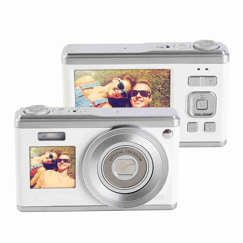 Digital Camera 60MP 4K Video 2.88in IPS Screen 16X Zoom