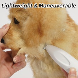 Dog Hair Clippers - Cordless Dog Grooming Clippers - Low-Noise, With LED Light, Multifunctional Pet Supplies For Home Travel Daily Care