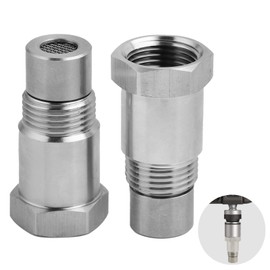 Lambda Sensor Adapter M18 x 1.5, 45 mm O2 Oxygen Sensor Extender Made of Stainless Steel, Oxygen Sensor Extension, Oxygen Sensor Adapter, Exhaust Systems, Lambda Sensor Eliminator for Cars and Trucks