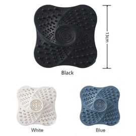 Drain Strainers, Hair Catcher Shower Drain Covers Protector, Flexible TPR Material, Multiple Colors for Bathroom Tub Shower and Sink,Bright-Colored, Anti-Clog Drain,Reuseable 5 Pack