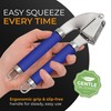 ORBLUE Garlic Press Stainless Steel - Premium Professional Grade Garlic