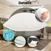 Tranquiluxe Adjustable Pillow - Standard Memory Foam Pillows Firm Cooling