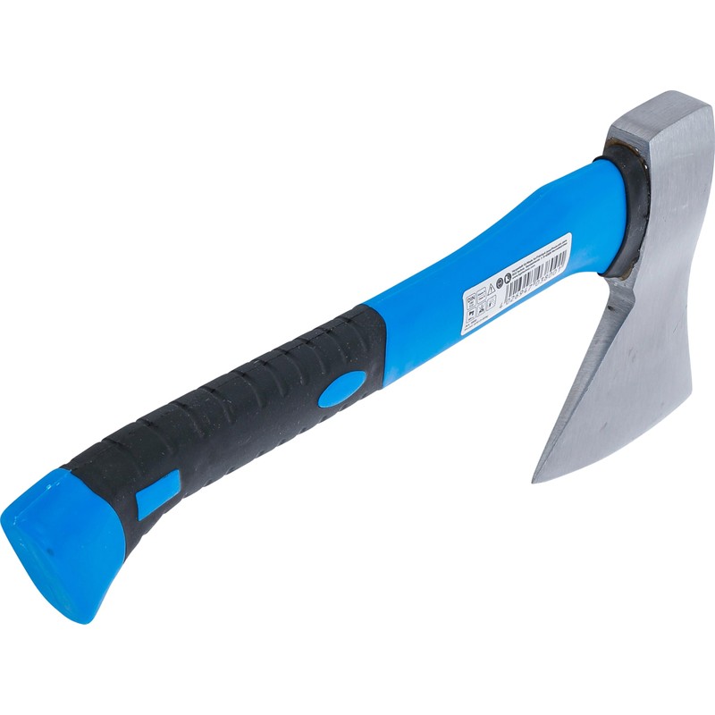 BGS 3800 Hand Axe with Fiberglass Handle, Silver/Black/Blue, 600 g