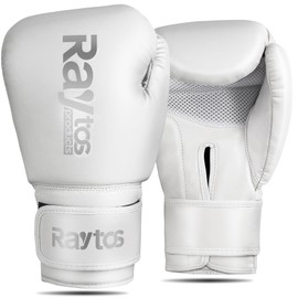 Raytos Boxing Gloves - High Shock Absorption Breathable PU Leather Perfect Fit 3 Colors Available for Men and Women Boxing, Karate, Taekwondo, Martial Arts, Martial Arts Boxing Gloves 8oz 10oz 12oz