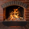 FLASLD Fireproof Fireplace Mat 28×48 Inch, Flame-Resistant Hearth Pad Area