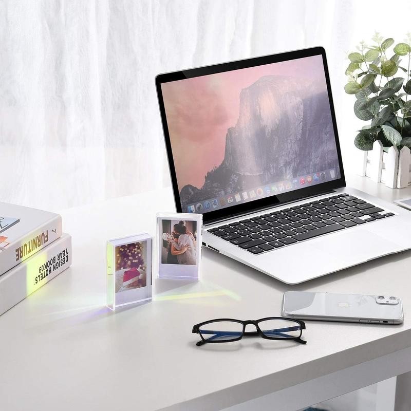 Instax Mini Film Photo Frames 2x3, Iridescent Picture Frames, 3