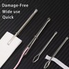 8 Pcs Drawstring Threader Tool Set, Plastic & Metal Drawstring