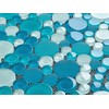 Simple Tile - Glass Mosaic Tile for Kitchen Backsplash, Bathroom