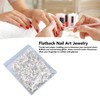 Crescent Moon Rhinestone Flatback Nail Art Jewelry Glittering Secure Fit