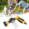 Dog Wash Hose Attachment Ergonomic Pet Wash Hose Spray Nozzle