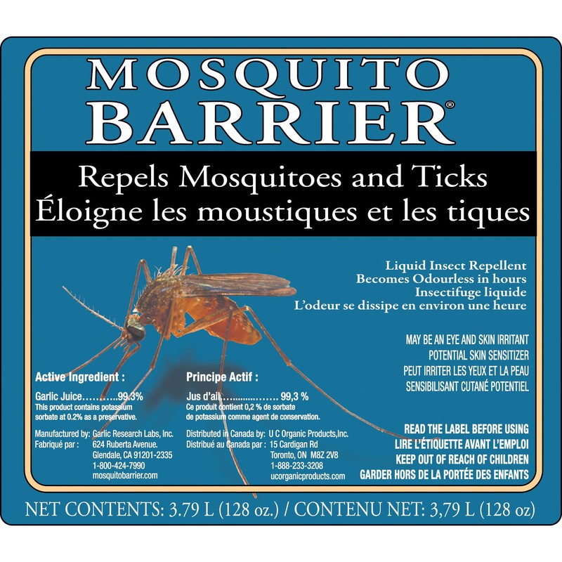 Mosquito Barrier Natural Outdoor Insect & Pest Repellent - 1