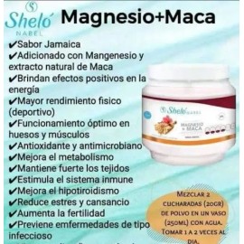 2 Colágeno Hidrolizado Magnesio + Maca / Aumenta Energia