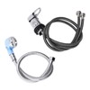 80cm Salon Shampoo Bowl Faucet 70cm Hose M Size Blue