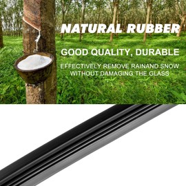 Rear Windshield wiper 12" Original Replacement for 2008-2023 Nissan Rogue 2011-2017 Juke 2013-2020 Pathfinder 2017-2022 Qashqai 2017-2023 Kicks Windscreen wiper Blade LU12L