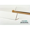 wisaiboxl Triangle Mailing Tubes, 18.25x3x3 inch Shipping Box, 25-Pack