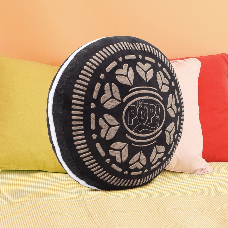 Oh My Pop! Cookie-Pillow Cushion (Large) Travel Pillow, 38 cm,