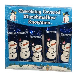 Ship N 24 Hours. New-Chocolatey Covered Marshmallow Snowman. 1.87 0z. 5pc.