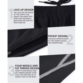 HZQIFEI Men's 5 Piece Fitness Tracksuits Suit Compression Shirt Sportswear Quick-Drying Breathable for Running Gym Fitness, Style#2