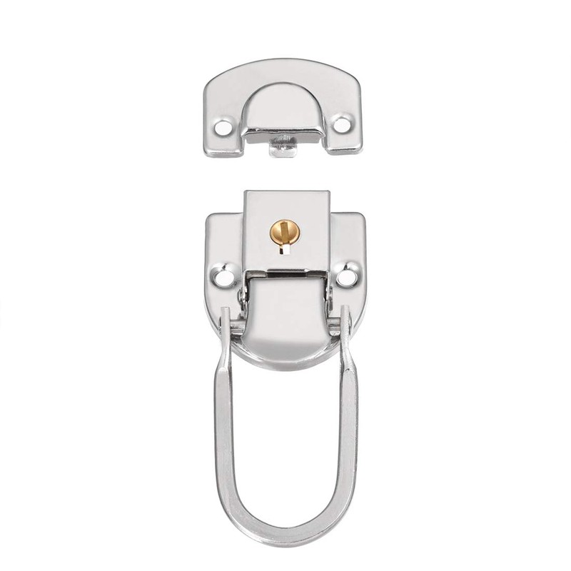sourcing map 66mm x 34mm Metal Small Size Suitcase Lock