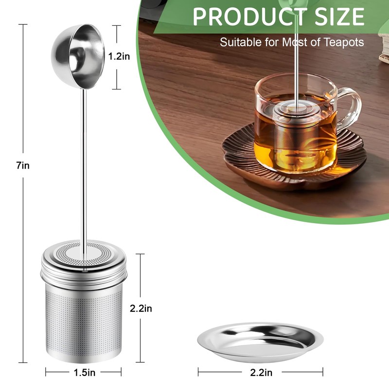 Numola Premium Tea Infuser - Extra Fine 304 Stainless Steel