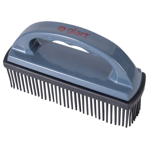 Glart (Exclusive 44THB Premium Dog Brush Pet Hair Brush Removes Pet Hair and Dirt from All Car Seats, Cushions, Carpets