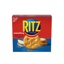 Ritz ⚫️New Limited Edition RITZ Everything Onion Poppy Seed Garlic Crackers 13.3oz